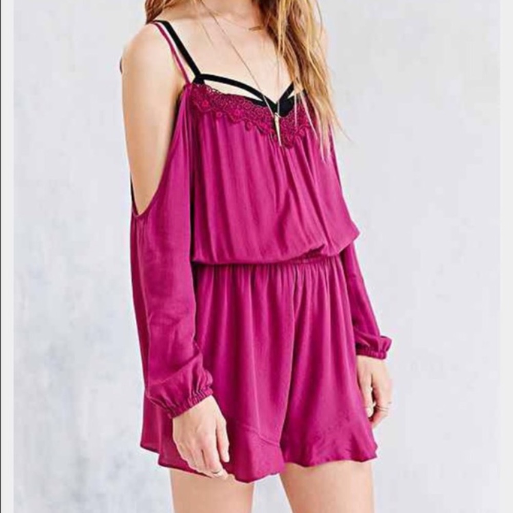 Urban Outfitter Ecote Cold Shoulder Romper